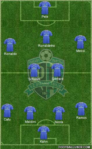 Dinamo Tbilisi Formation 2013