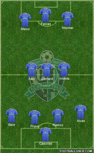 Dinamo Tbilisi Formation 2013