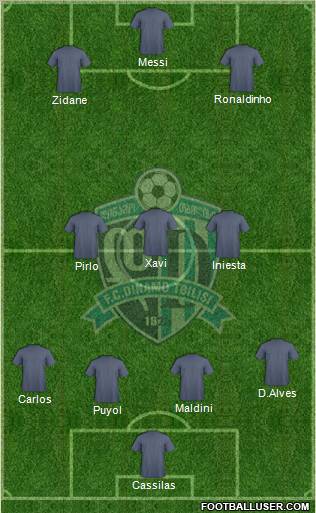 Dinamo Tbilisi Formation 2013