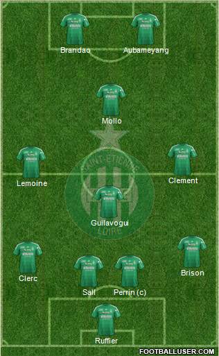 A.S. Saint-Etienne Formation 2013