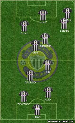 Clube Desportivo Nacional Formation 2013