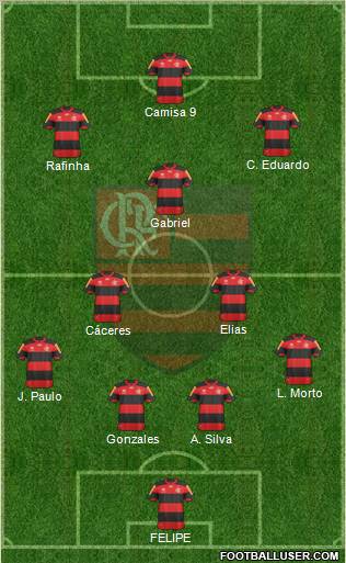 CR Flamengo Formation 2013