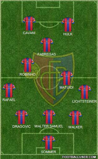 FC Basel Formation 2013