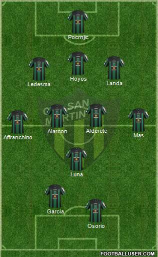 San Martín de San Juan Formation 2013