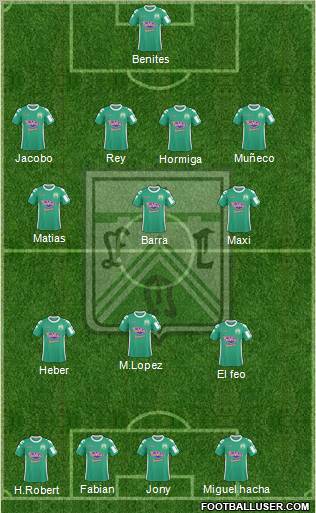 Ferro Carril Oeste Formation 2013