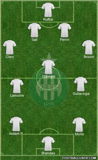 A.S. Saint-Etienne Formation 2013