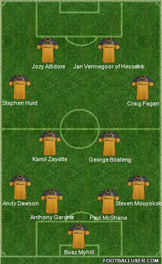 Hull City Formation 2013