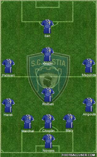 Sporting Club Bastia Formation 2013