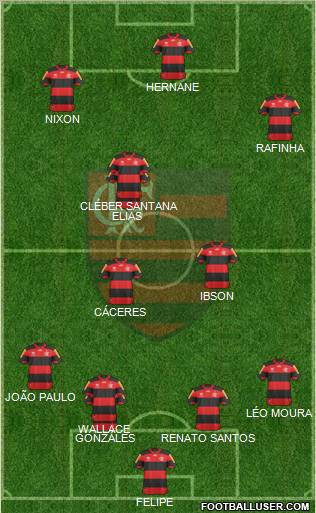 CR Flamengo Formation 2013