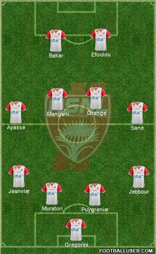 A.S. Nancy Lorraine Formation 2013