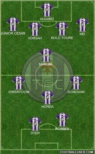 Toulouse Football Club Formation 2013