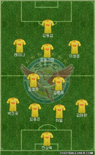 Seongnam Ilhwa Chunma Formation 2013