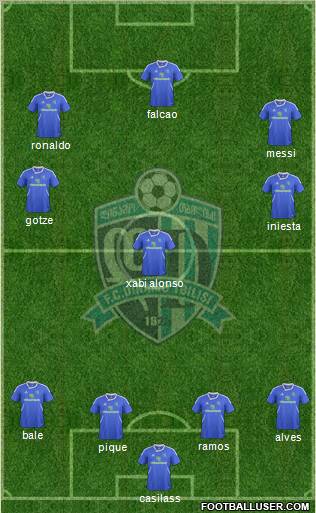 Dinamo Tbilisi Formation 2013