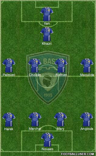 Sporting Club Bastia Formation 2013