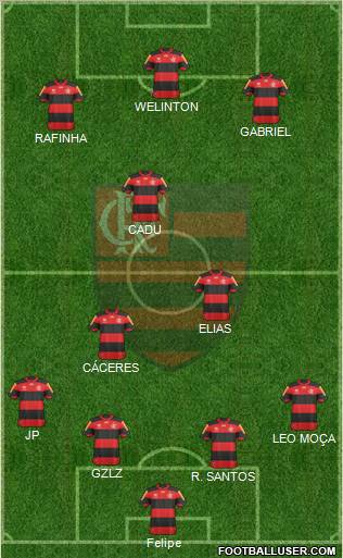 CR Flamengo Formation 2013