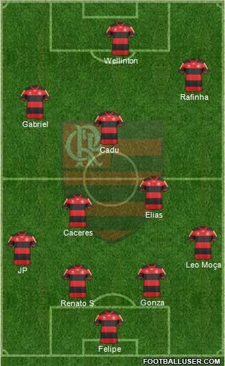 CR Flamengo Formation 2013