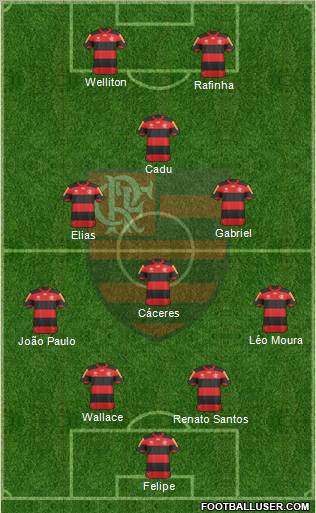 CR Flamengo Formation 2013