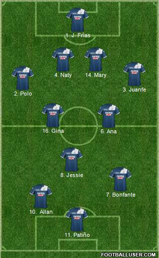 Millwall Formation 2013