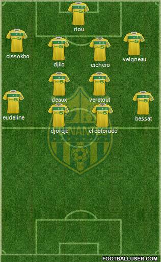 FC Nantes Formation 2013