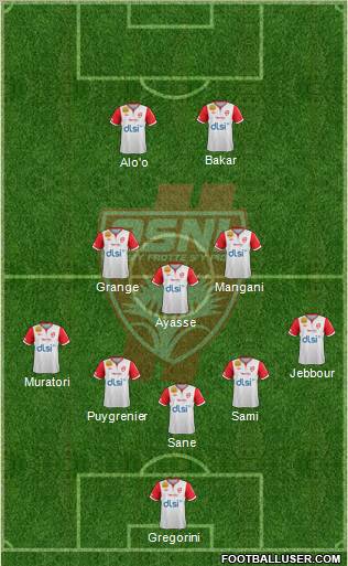 A.S. Nancy Lorraine Formation 2013