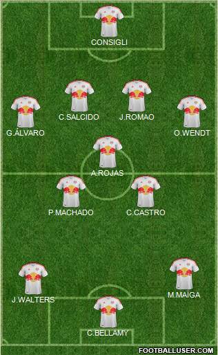 New York Red Bulls Formation 2013