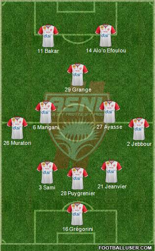 A.S. Nancy Lorraine Formation 2013