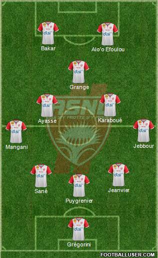 A.S. Nancy Lorraine Formation 2013