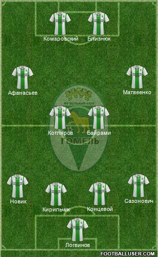 FC Gomel Formation 2013