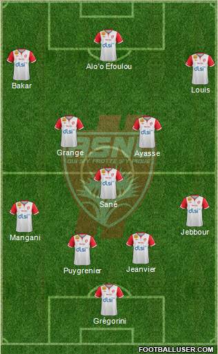 A.S. Nancy Lorraine Formation 2013