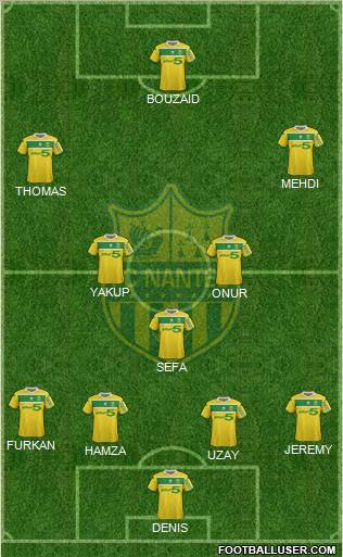 FC Nantes Formation 2013