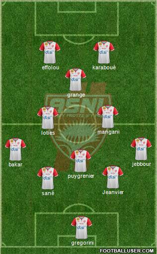 A.S. Nancy Lorraine Formation 2013