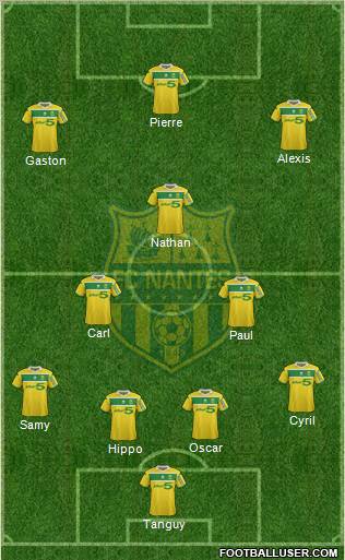 FC Nantes Formation 2013