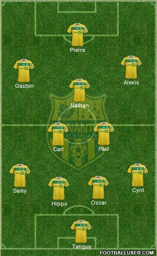 FC Nantes Formation 2013