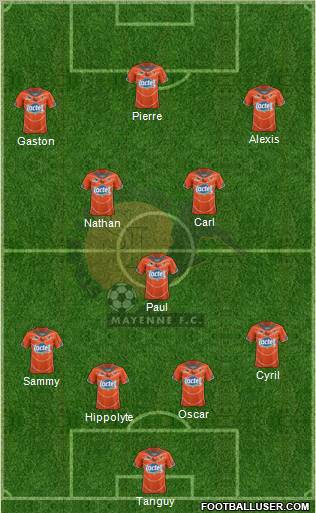 Stade Lavallois Mayenne FC Formation 2013