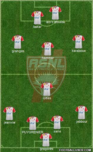 A.S. Nancy Lorraine Formation 2013