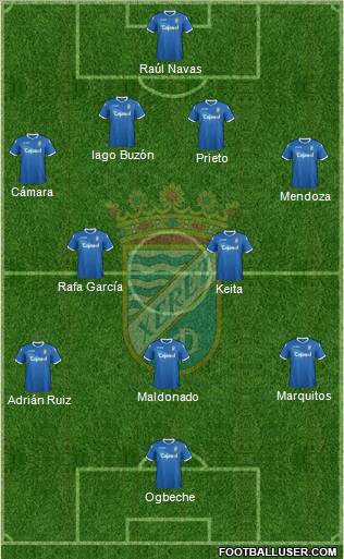 Xerez C.D., S.A.D. Formation 2013