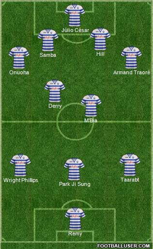 Queens Park Rangers Formation 2013