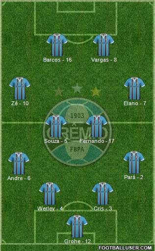 Grêmio FBPA Formation 2013