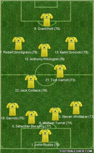 Norwich City Formation 2013