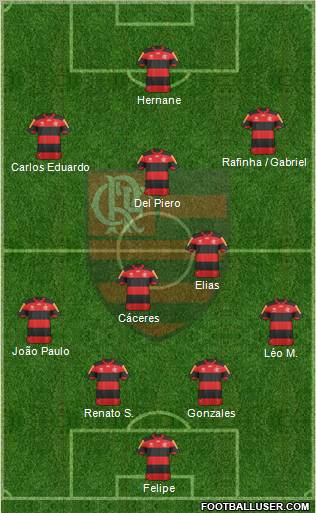 CR Flamengo Formation 2013