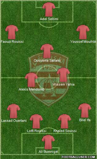 Club Africain Tunis Formation 2013