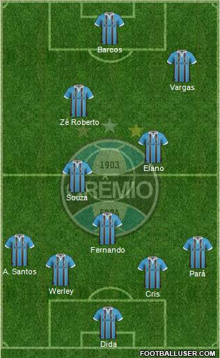 Grêmio FBPA Formation 2013