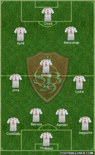 Stade Brestois 29 Formation 2013