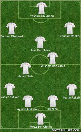 Tunisia Formation 2013