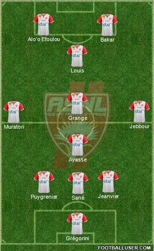 A.S. Nancy Lorraine Formation 2013