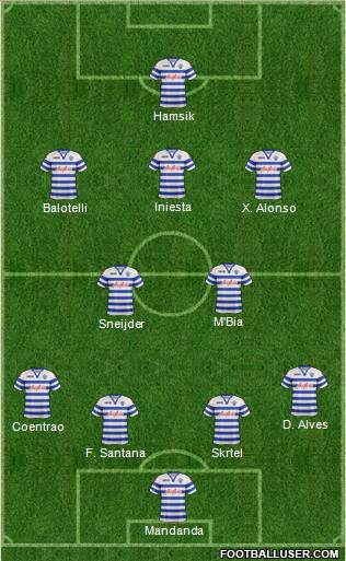 Queens Park Rangers Formation 2013