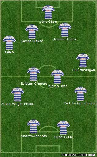 Queens Park Rangers Formation 2013