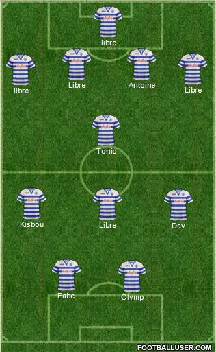 Queens Park Rangers Formation 2013