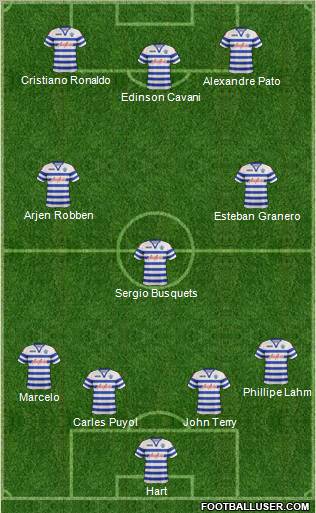 Queens Park Rangers Formation 2013