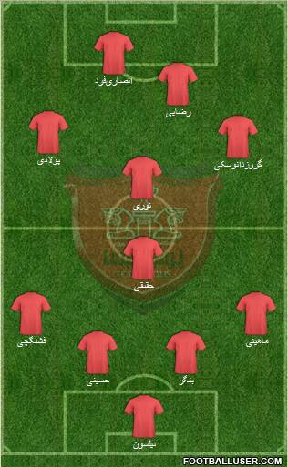 Persepolis Tehran Formation 2013